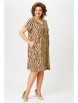 Платье артикул: 871 бежевый дизайн от БелЭльСтиль - вид 4