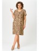 Платье артикул: 871 бежевый дизайн от БелЭльСтиль - вид 5