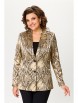 Жакет артикул: 412 золотой дизайн от БелЭльСтиль - вид 1