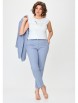 Брюки артикул: 586 голубой джинс от БелЭльСтиль - вид 3