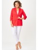 Брючный костюм артикул: 412+586 красный+белый от БелЭльСтиль - вид 4