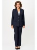 Брючный костюм артикул: 866+596 темно-синий от БелЭльСтиль - вид 5