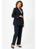 Брючный костюм артикул: 866+596 черный от БелЭльСтиль - вид 7