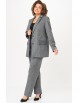 Брючный костюм артикул: 762+609 елочка серая от БелЭльСтиль - вид 5