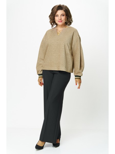 876+601 бежево-черный