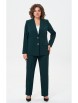 Брючный костюм артикул: 412+596 изумруд от БелЭльСтиль - вид 5