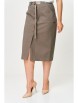 Юбка артикул: 598 светло-коричневый от БелЭльСтиль - вид 3
