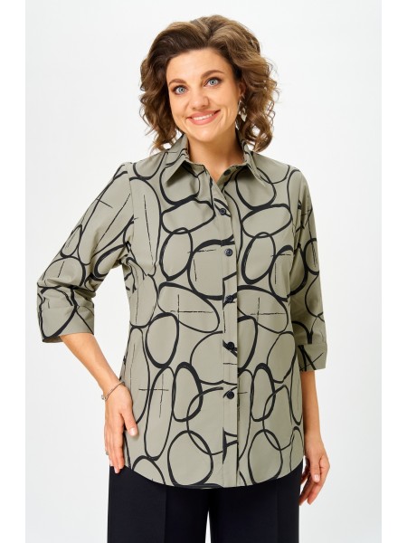 877 олива-черный