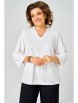 Блузка артикул: 880 белый принт от БелЭльСтиль - вид 3