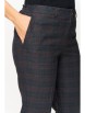 Брючный костюм артикул: 412+609 серо-коричневая клетка от БелЭльСтиль - вид 9