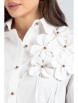 Блузка артикул: 820 молочный от VIZAVI - вид 5