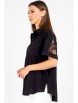 Блузка артикул: 724 черный от VIZAVI - вид 8