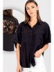 Блузка артикул: 724 черный от VIZAVI - вид 1