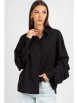 Блузка артикул: 736 черный от VIZAVI - вид 1