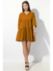Платье артикул: 636 темн.горчица от VIZAVI - вид 1
