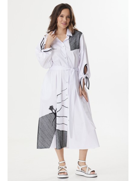 2434 белый+черный