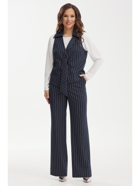 2465 темно-синий в полоску