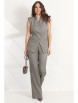 Брючный костюм артикул: 2523 серый от Магия Моды - вид 5