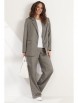 Брючный костюм артикул: 2537 серый от Магия Моды - вид 4