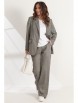 Брючный костюм артикул: 2537 серый от Магия Моды - вид 1