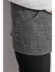 Юбочный костюм артикул: 2627 серый+черный от Магия Моды - вид 4