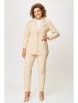 Брючный костюм артикул: 2073 бежевый от Rumoda - вид 7