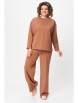 Брючный костюм артикул: 2144 коричневый дл.р. от Rumoda - вид 4