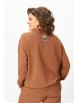 Кофта, джемпер артикул: 2270 коричневый от Rumoda - вид 2