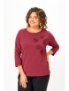 Кофта, джемпер артикул: 2268 бордовый от Rumoda - вид 1