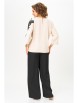 Брючный костюм артикул: 2278 бежевый от Rumoda - вид 2