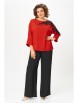 Брючный костюм артикул: 2278 красный от Rumoda - вид 9
