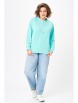 Кофта, джемпер артикул: 2270 бирюзовый от Rumoda - вид 6