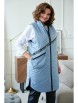 Жилет артикул: 2042/1 серо-голубой от Rumoda - вид 6