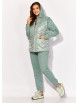 Спортивный костюм артикул: 1384 зеленый нефрит от ТАиЕР - вид 1