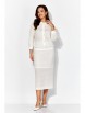 Юбочный костюм артикул: 1391 молочный от ТАиЕР - вид 7