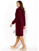 Платье артикул: 1410 винный от ТАиЕР - вид 2