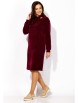 Платье артикул: 1410 винный от ТАиЕР - вид 4