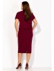 Юбочный костюм артикул: 1331 винный от ТАиЕР - вид 2