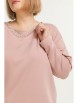 Кофта, джемпер артикул: Свитшот 3028 пыльная роза от AVERI - вид 2