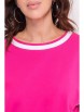 Блузка артикул: Свитшот с контрастной отделкой 3232 фуксия от AVERI - вид 3