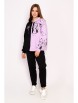 Спортивный костюм артикул: Комплект Дол, черный/сиреневый  от Style Margo - вид 1