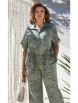 Брючный костюм артикул: 24283 полынь от Vittoria Queen - вид 5