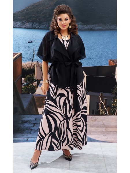 25213 принт+черный