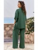 Брючный костюм артикул: 25623 хаки от Vittoria Queen - вид 2