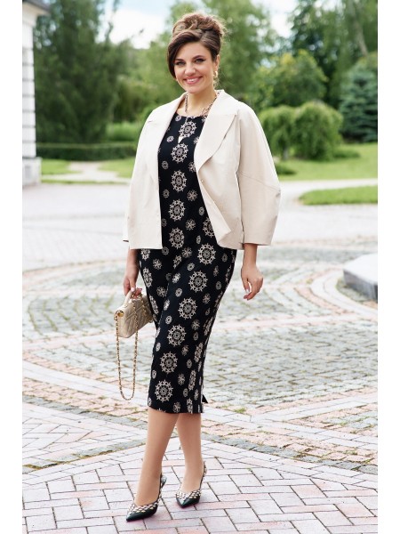 26543 черный, бежевый