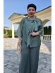 Брючный костюм артикул: 25953 зеленый от Vittoria Queen - вид 6