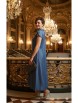Нарядное платье артикул: 28513 синий от Vittoria Queen - вид 2