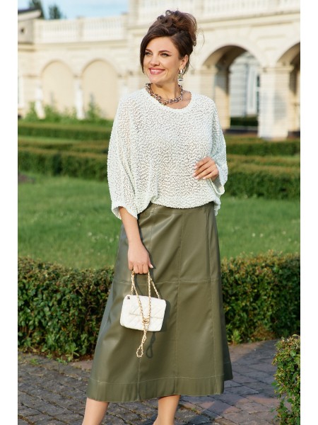 25933 молочно-салатовый, хаки