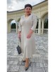 Платье артикул: 25423 бежевый от Vittoria Queen - вид 4