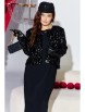 Плательный костюм артикул: 27273 черный от Vittoria Queen - вид 6